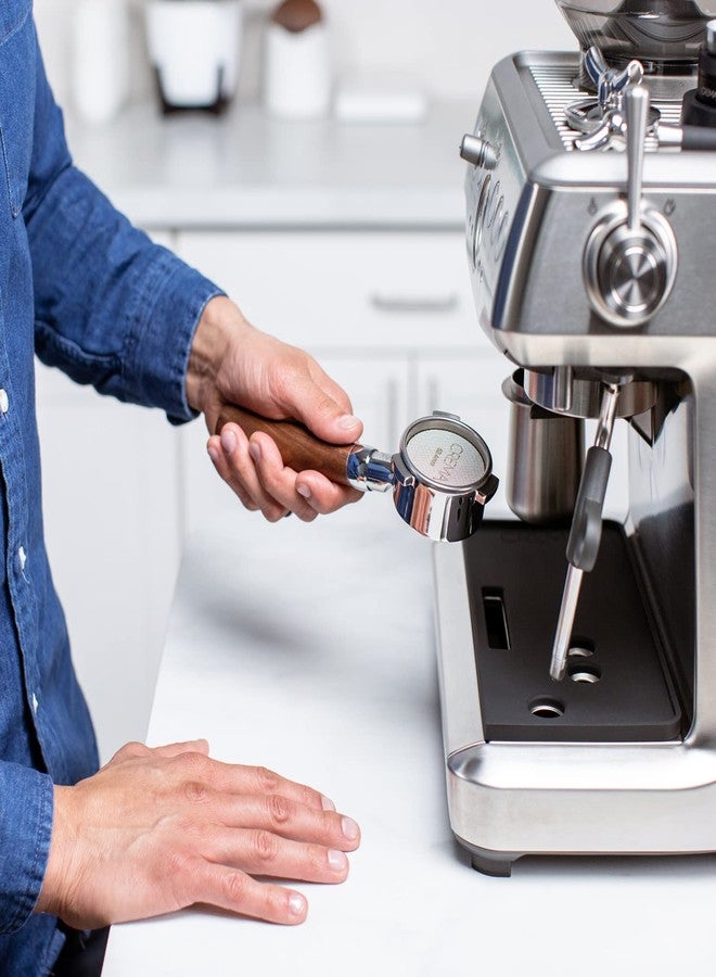 Crema Coffee Products 53.4mm Puck Screen for Barista Models | 1.7mm Thick 316L Steel Filter | Balanced Water Flow for Improved Extraction |Prevent Channeling & Reduce Maintenance|Durable,Easy to Clean - Image 4